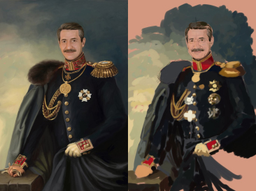 Та же кисть, тот же холст, только воздушнее