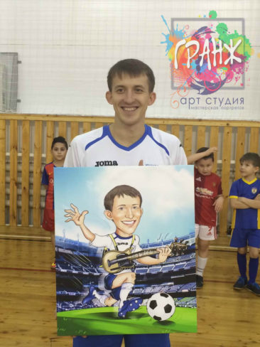 Поздравили любимого тренера по футболу с Днём рождения!!!