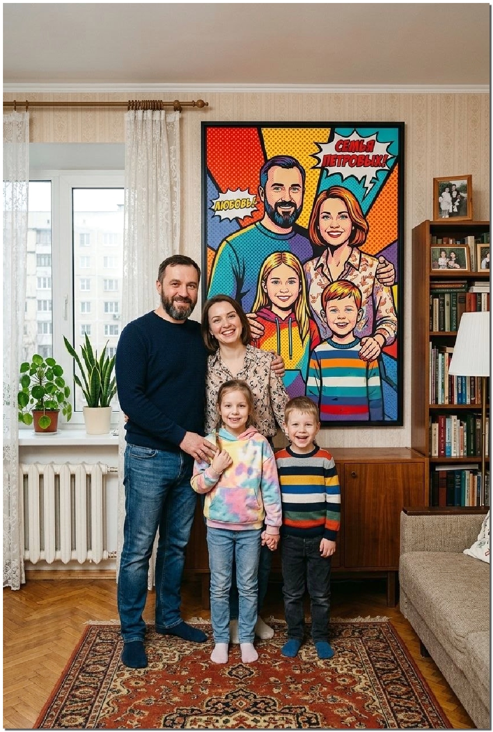 поп арт в интерьере